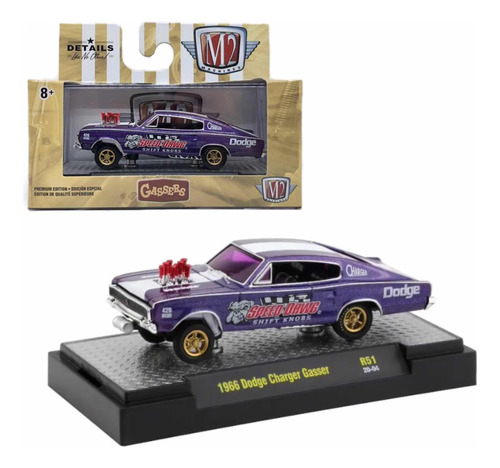 M2 Machines 1966 Dodge Charger Gasser Speed Dawg