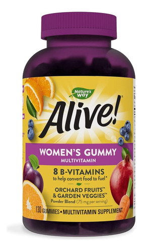 ¡nature?s Way Alive! Women?s Complete Gummy Multivitamin, B-