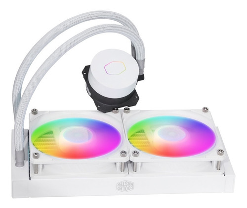 Imagen 5 de 7 de Watercooling Coolermaster Ml240l V2 Argb White Edition