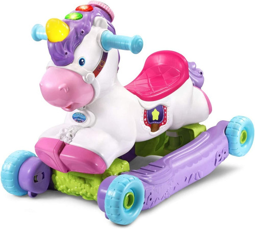 Juguete Vtech Prance And Rock Learning Unicornio 2 En 1 / J