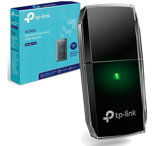 Tp-link, Adaptador Usb Wifi Banda Dual Ac600 Archer T2u