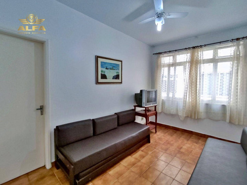 Imagem 3 de 13 de Apartamento A 2 Quadras De Distância Da Praia Das Astúrias Ou Tombo À Venda, 1 Dormitório, 1 Vaga, 50m De Área Útil, Guarujá. - Ap1092