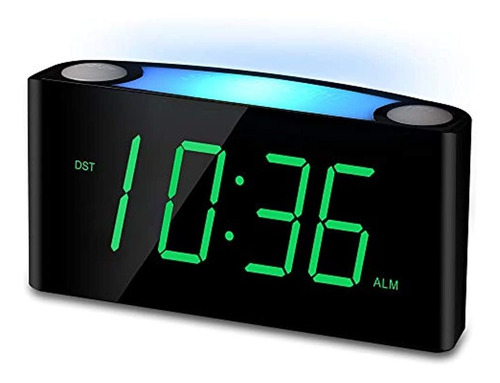 Reloj Despertador Con Pantalla Led Digital De Gran Número