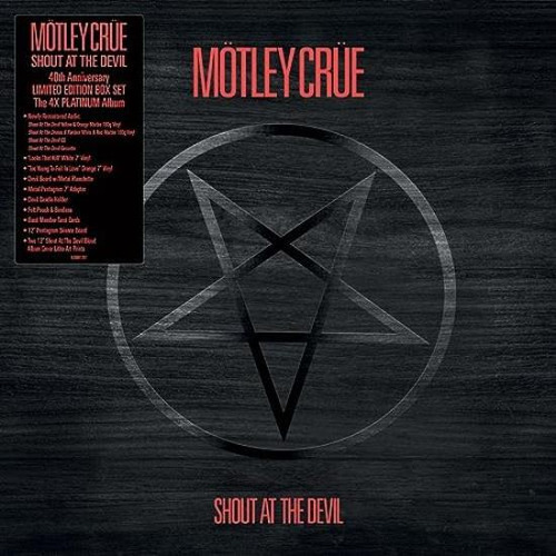 Motley Crue Shout At The Devil 6 Lp Vinyl Boxed S Box Set Lp