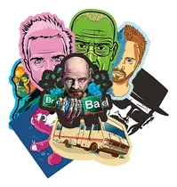 Comprar Pack Stickers Vinilo Breaking Bad Calcomanias Apum
