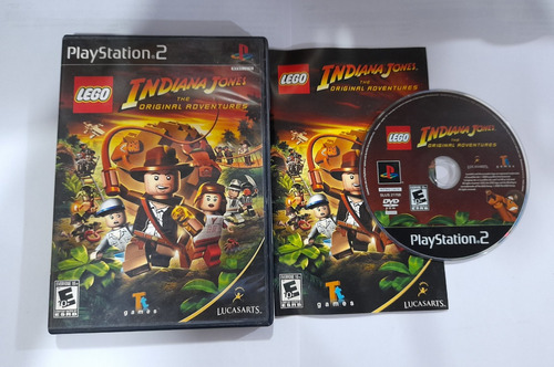 Lego Indiana Jones Completo Para Playstation 2