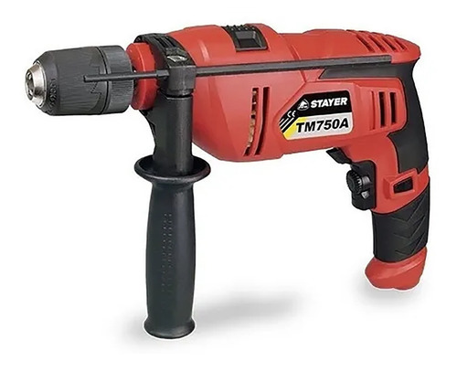 Imagen 2 de 2 de Taladro Percutor Elec Stayer Tm750ak 750watts 13mm Maltin