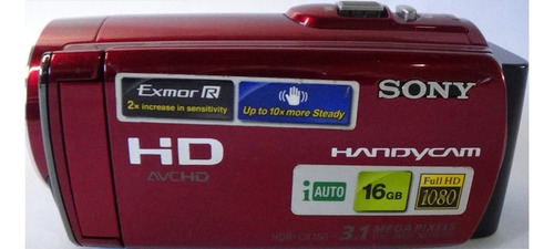 Filmadora Sony Hdr-cx150 Full Hd Hdmi Limpa Handycam