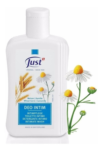 Deo Intim Just 250ml Shampoo Higiene Íntima