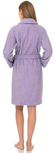 Towelselections Albornoz De Mujer, 100% Algodón, Albornoz Co