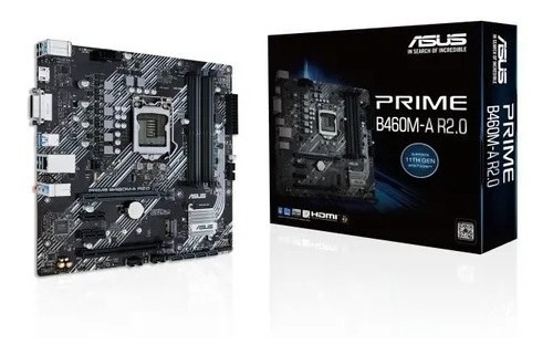 Motherboard Asus Prime B460m-a R2.0 Intel Socket 1200 Intel Color Negro