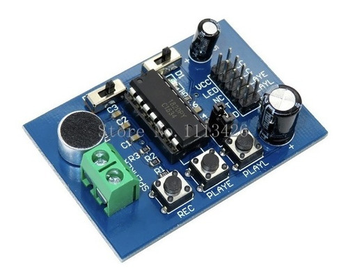 Modulo Reproductor/grabador De Audio Isd1820 Ideal Arduino