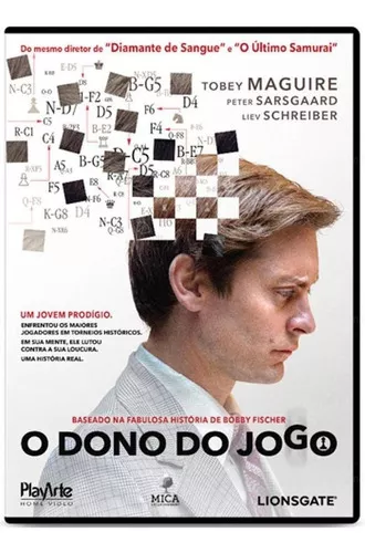 O Dono Do Jogo Tobey Maguire Dvd Original Novo Lacrado