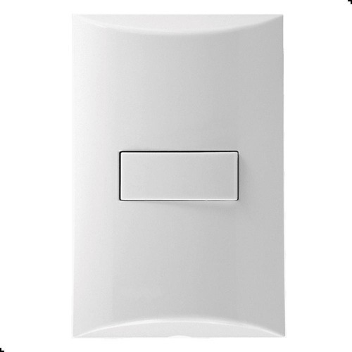 Conjunto Interruptor Simples 10a/250v 4x2 Branco Brava Iriel