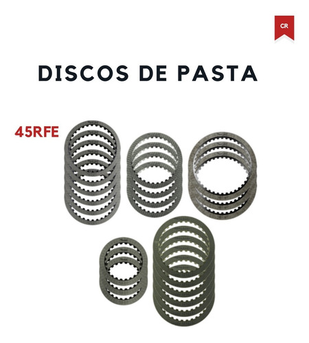 Discos De Pasta 45rfe 5-45rfe Grand Cherokee Ram Durango 4.7