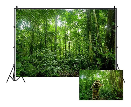 Yongfoto 9x6ft Jungle Forest Trees Telones De Fondo Para Fot