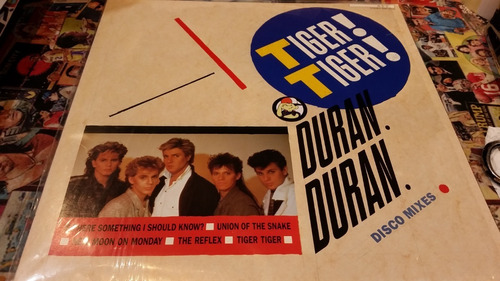 Duran Duran Tiger Tiger Vinilo Con Maxis Japon Sin Obi 84