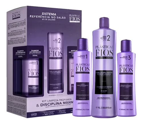 Cadiveu Plástica Dos Fios Ativo 1l Sh Masc 300ml Original