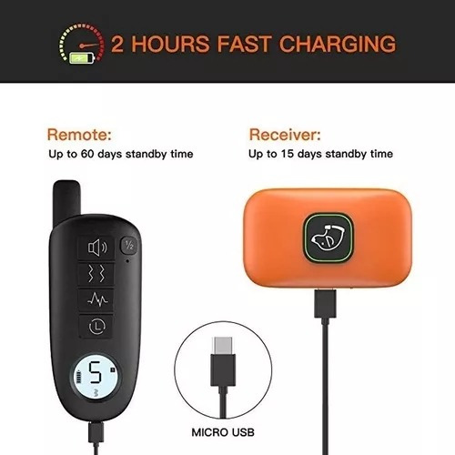Collar Eléctrico De Entrenamiento Para Adiestrar Perros