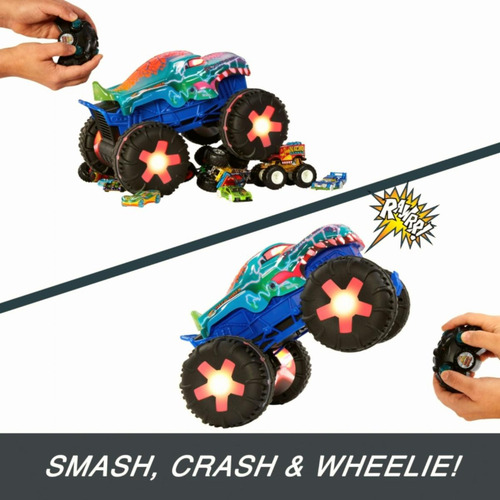 Hot Wheels, Monster Trucks, Mega Wrex Luces Y Sonidos,