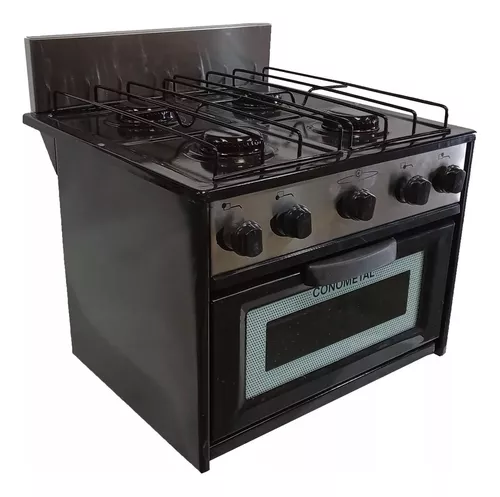 Anafe Cocina 2 Hornallas Con Horno Gas Envasado o Natural Premium