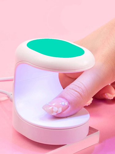 Lampara Led Usb Mini Un Dedo Secado De Gel Uñas Manicure