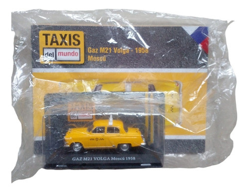 Revista + Taxi Del Mundo N 11. Gaz M21 Volga - 1958 Moscú  