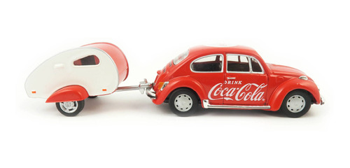 1967 Coca-cola Vw Escarabajo Con Forma De Lágrima Remolque