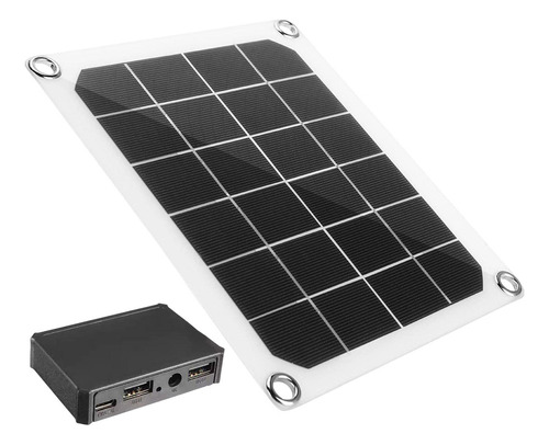 W Panel Solar Monocristalino Exterior P/uso Doméstico 3 En 1