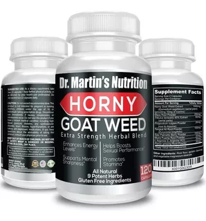 Horny Goat Weed X 120 Capsulas U S A
