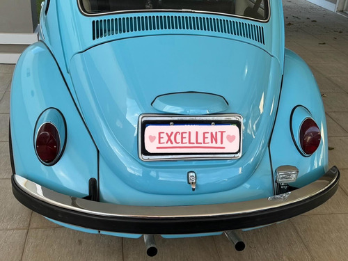 Vw Fusca 1300 Azul, Todo Revisado E Muito Original