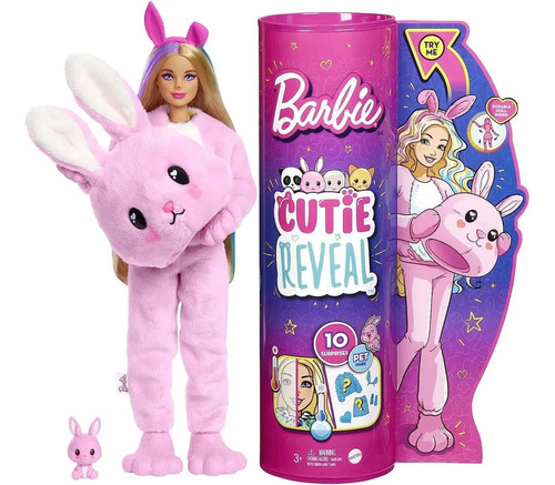 Muñeca Barbie, Muñeca De Peluche Cutie Reveal Bunny 2