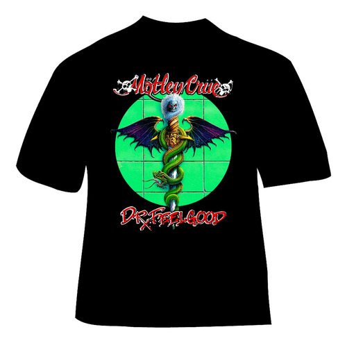 Polera Motley Crue - Ver 04 - Dr. Feelgood