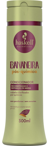 Haskell Condicionador Pós Química Bananeira 300ml