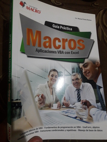 Libro De Guia Practica Macros Aplicaciones Vba Con Excel