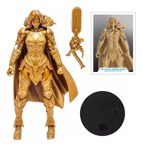 Figura Anticrisis De Wonder Woman Death Metal De Mcfarlane