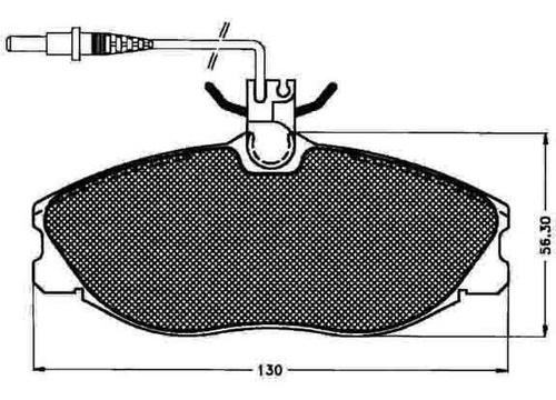 Pastilla De Freno Peugeot --406 2.0 I - 2.1d - 2.2 - Coupe -