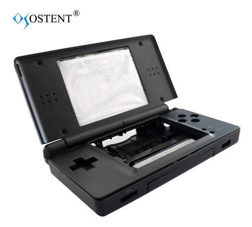 Carcasa De Repuesto Nintendo Ds Lite Ndsl Azul Y Negro