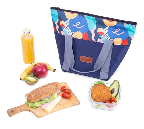 Imagen 2 de 9 de Bolso Térmico 10 Lts Diseño Aquiles Chilly