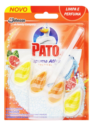 Detergente Sanitário Espuma Ativa Tropical Pato