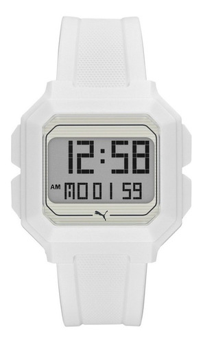 Reloj Puma Hombre Silicona Digital Cuadrado 50m P5018