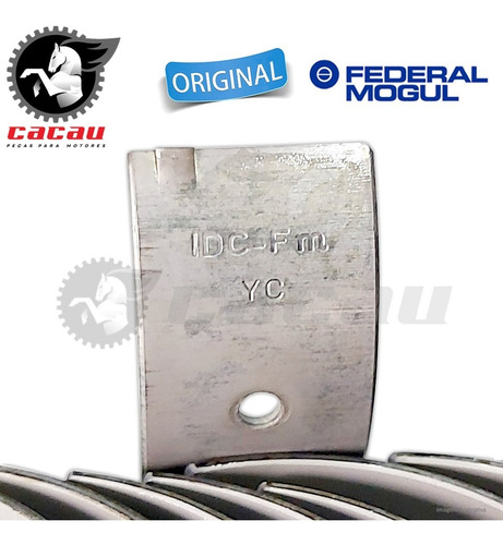Imagem 2 de 2 de Bronzina Biela Stander Monza Kadet Federal Mogul