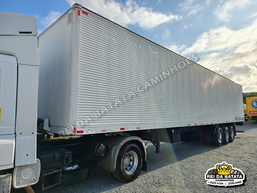 Carreta Semi Reboque Baú Facchini 3 Eixos C/ Pneus 28 Pallet