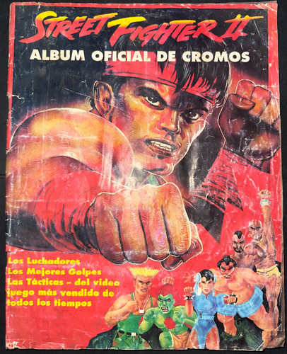 Album Street Fighter - Incompleto Navarrete - 1994