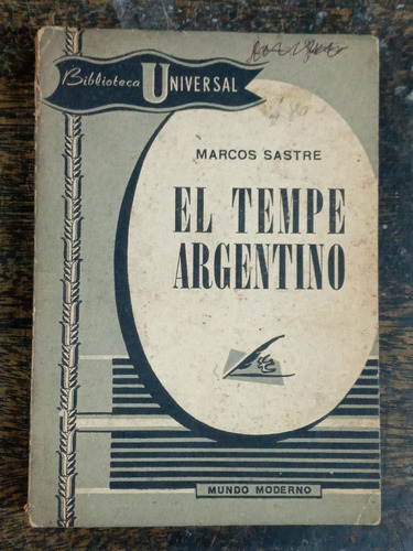 El Tempe Argentino * Marcos Sastre * 1954 *