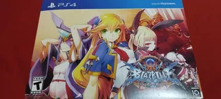 Blazblue Central Fiction Limited Edition Usado