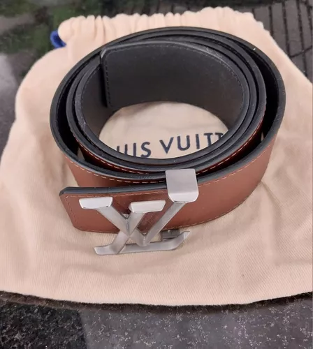 lv Louis Vuitton Cinturones Conjunto De 120 Cm Con Caja De Los Hombres De  Cuero Genuino De Lujo Correa Masculina Cinturón Para Hombre Y Mujer