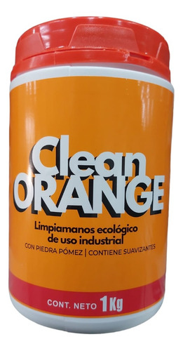 Imagen 1 de 3 de Limpiamanos Industrial Clean Orange Locx 1 Kg Lx-91406