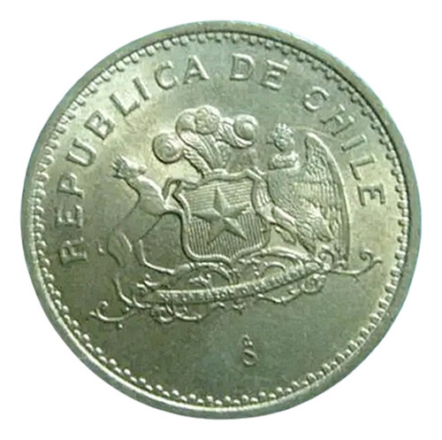 Moneda 100 Pesos Chile 1984 Unc Coleccion Nueva