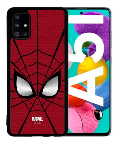 Funda Galaxy A51 Spiderman Marvel Uso Rudo Tpu / Pm 